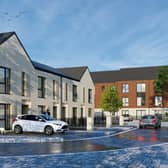 Plans for new council housing at the former St Luke\'s primary school site in Weaste. Credit: Salford City Council.
