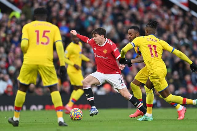 Lindelof was superb against Palace. Credit: Getty.