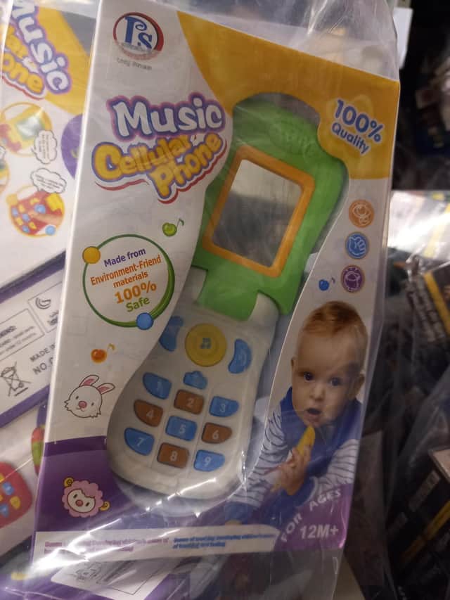 One of the toys confiscated from Bestrade in Manchester Credit: MCC