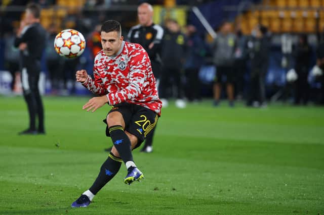 Dalot has been linked with a move to Roma. Credit: Getty.