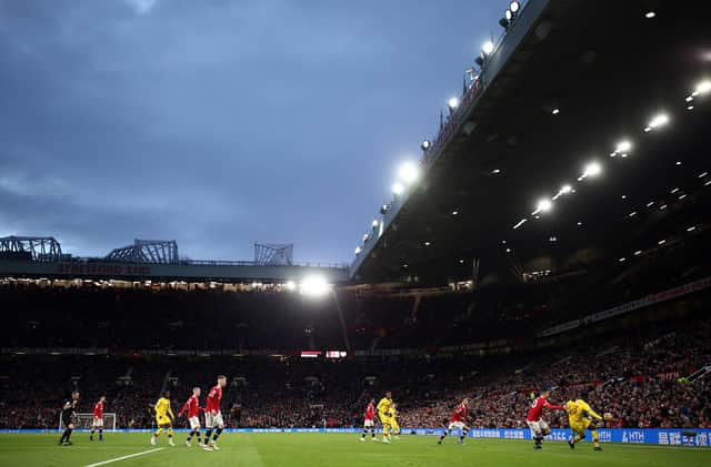 The incident was reported to GMP during Man Utd v Crystal Palace Credit: Getty Images