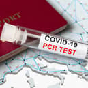 Covid PCR tests at UK airports  Credit: Shutterstock