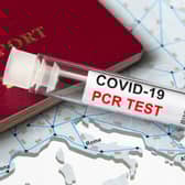 Covid PCR tests at UK airports  Credit: Shutterstock
