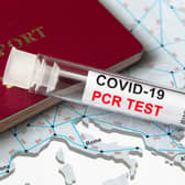 Covid PCR tests at UK airports  Credit: Shutterstock