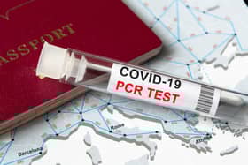 Covid PCR tests at UK airports  Credit: Shutterstock
