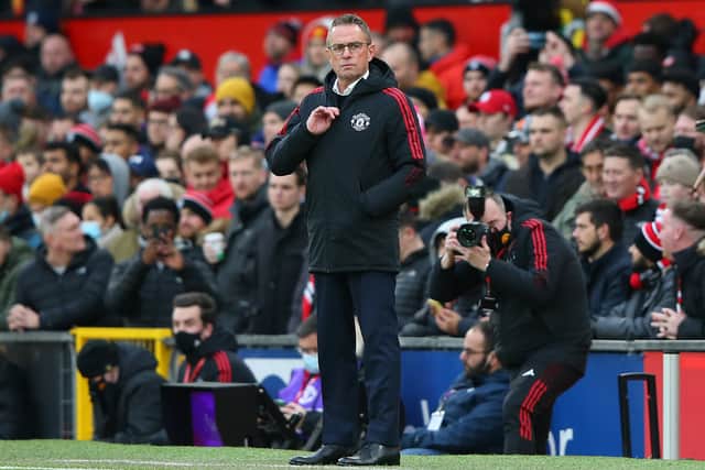Ralf Rangnick’s second game in charge comes against Young Boys. Credit: Getty.