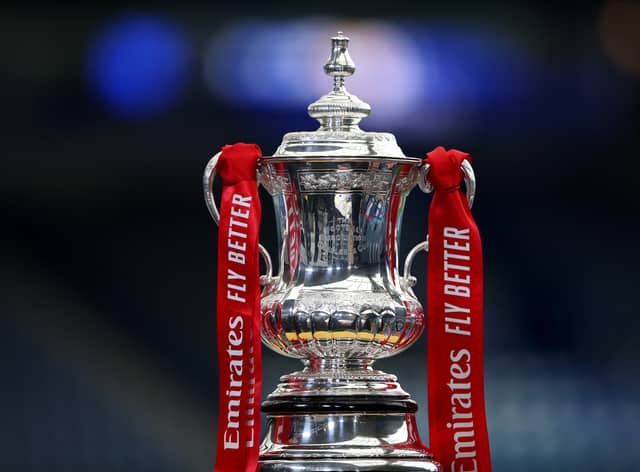 The Fa Cup trophy. Credit: Getty.