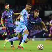 Manchester City face RB Leipzig on Tuesday night. Credit: Getty.