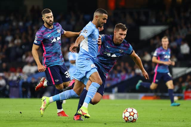 Manchester City face RB Leipzig on Tuesday night. Credit: Getty.