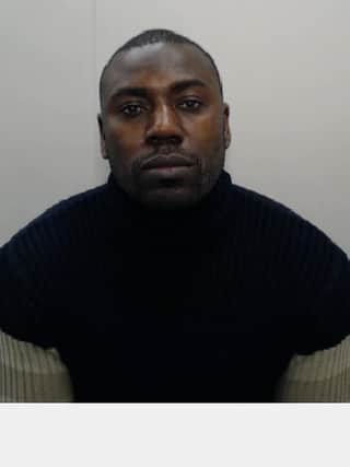 Ernesto Lusadisu, 35, of Manchester has been jailed for 12 years for rape Credit: GMP