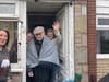 Manchester lottery winners surprise 104-year-old veteran with a Christmas gift