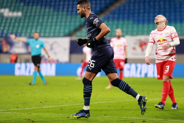 Mahrez converted from Zinchenko’s excellent late cross. Credit: Getty.