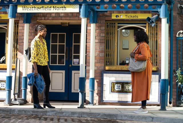 Aggie and Grace face off in Coronation Street