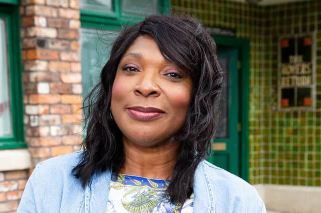 Lorna Laidlaw as Aggie Bailey in Coronation Street