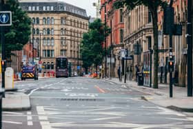 Quiet streets in Manchester in July 2020  Credit: Shutterstock