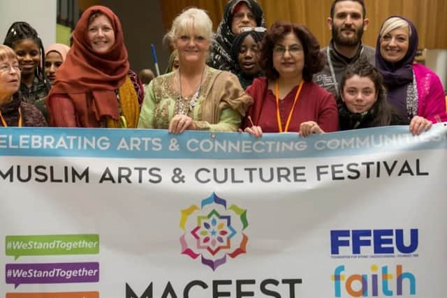 Qaisra Shahraz MBE founded the Muslim Arts and Culture Festival to promote understanding and knowledge of Islam