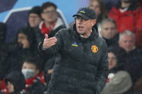 Ralf Rangnick, Manager of Manchester United . (Photo by Clive Brunskill/Getty Images)
