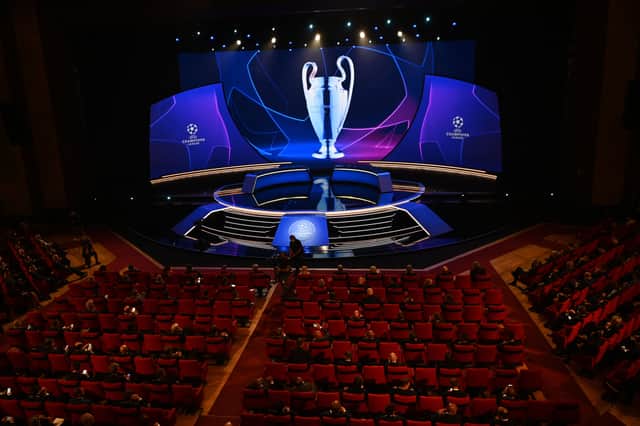 The Champions League draw is set to be carried out for a second time. Credit: Getty.