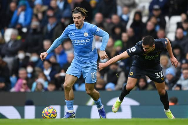 Grealish had another off-day against Wolves. Credit: Getty.