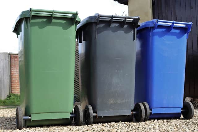 Bin collection dates  Credit: Shutterstock