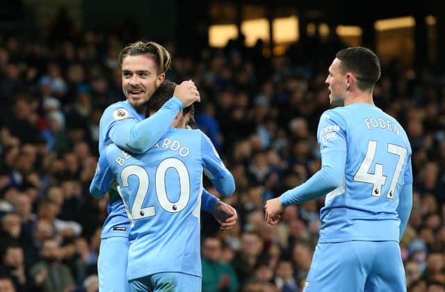 Manchester City ran riot at the Etihad on Tuesday night. Credit: Getty.