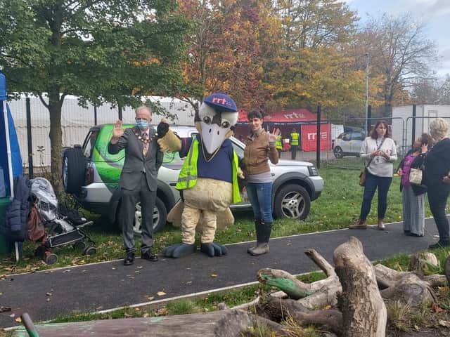 The Rapid Relief Team held a community day to thank key workers in Trafford
