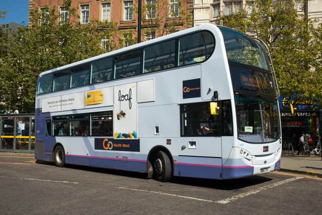A Go North West bus, pictured in Manchester in 2019 before the changes Credit: Shutterstock 
