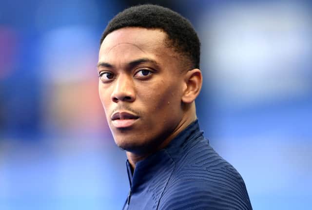 <p>Anthony Martial has been linked with a move away from Manchester United. Credit: Getty.</p>