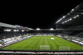 An empty St James’ Park. Credit: Getty.