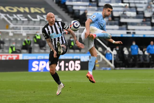 A Ferran Torres hat-trick helped City beat Newcastle 4-3 on their last visit. Credit: Getty.