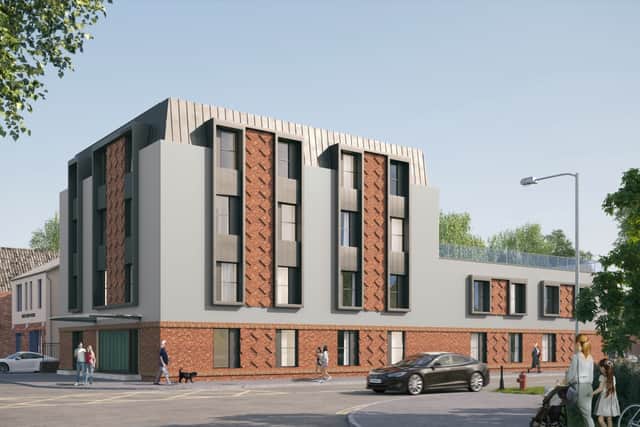 Plans for a hotel to replace a former restaurant, The Moss Nook, in Wythenshawe, Manchester. Credit: Frost Planning Limited / Newark Group