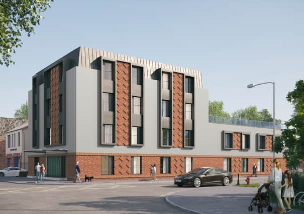 Plans for a hotel to replace a former restaurant, The Moss Nook, in Wythenshawe, Manchester. Credit: Frost Planning Limited / Newark Group