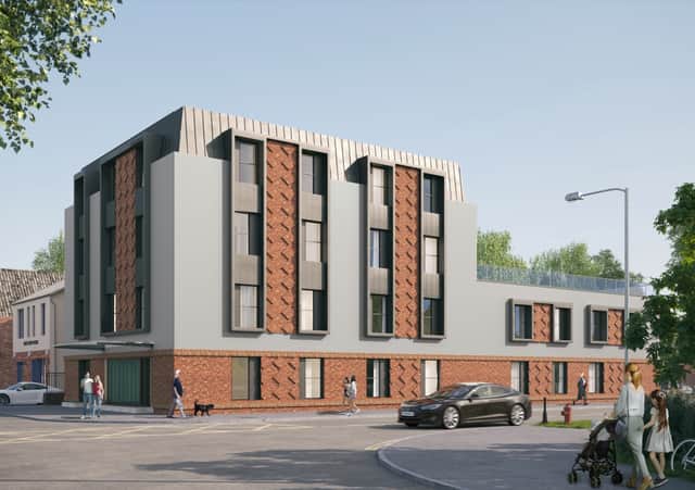 <p>Plans for a hotel to replace a former restaurant, The Moss Nook, in Wythenshawe, Manchester. Credit: Frost Planning Limited / Newark Group</p>