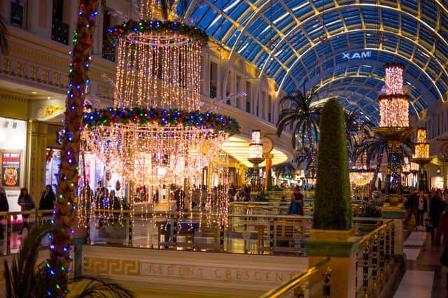 Trafford Centre at Christmas 2021