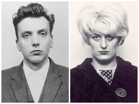 Moors murderers, Ian Brady and Myra Hindley pictured shortly after they were arrested in 1965.