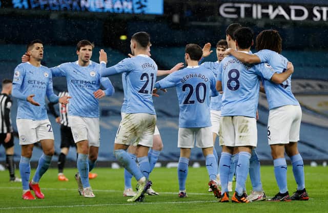 City beat Newcastle 2-0 on Boxing Day 2020. Credit: Getty.