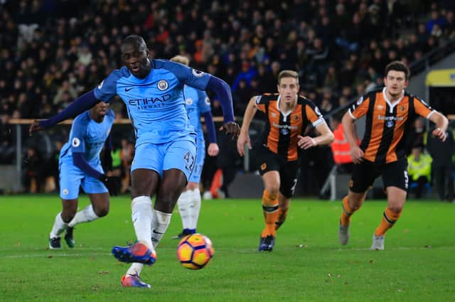 Toure is the only player to net three times for City on Boxing Day. Credit: Getty.