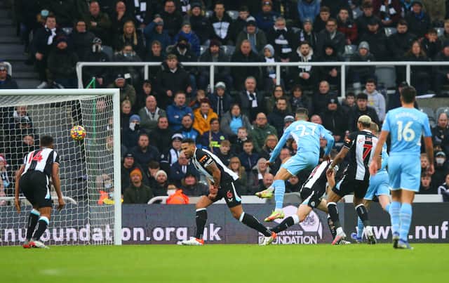 Cancelo netted a beauty in the first half. Credit: Getty.
