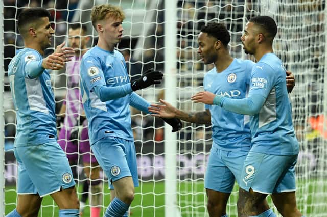 <p>Manchester City weren’t at their best at St James’ Park but registered a commanding win. Credit: Getty</p>