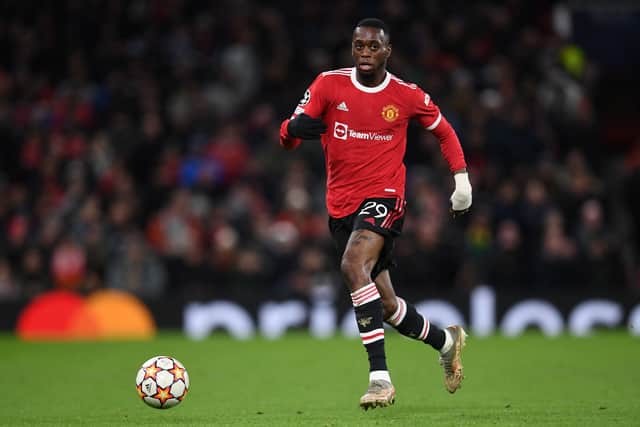 Wan-Bissaka has played 18 times in all competitions for Manchester United this season. Credit: Getty.