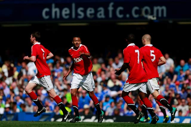 Lingard came through United’s youth ranks before progressing to the first team. Credit: Getty.