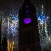 Manchester’s New Year’s Eve fireworks in previous years Credit: Shutterstock
