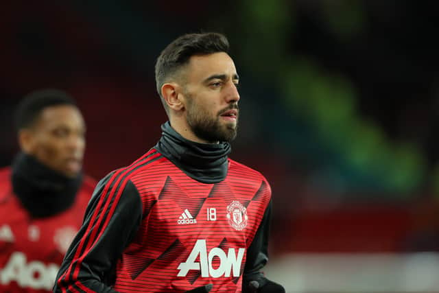 Bruno Fernandes joined Manchester United in January 2010. Credit: Getty.