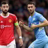 Bruno Fernandes and Aymeric Laporte have proved to be the exceptions to the rule in Manchester. Credit: Getty.