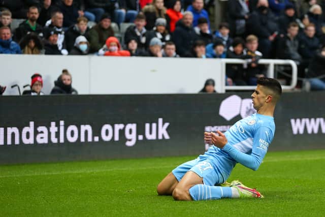 Joao Cancelo of Manchester City Credit: Getty