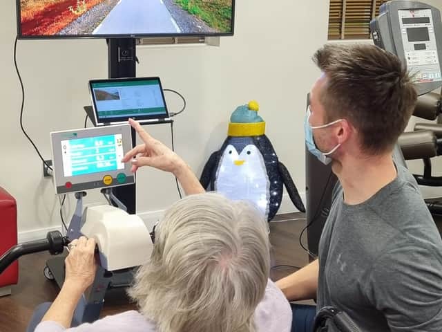<p>Belong Atherton is doing a virtual cycling fund-raiser</p>
