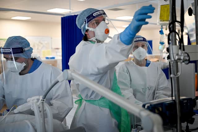 Pressure on critical care units eased somewhat in the week ending Boxing Day compared to the previous one. Photo: Getty Images 