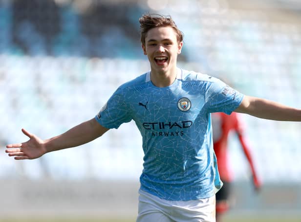 <p>Callum Doyle is out on loan from Manchester City now Credit: Getty</p>