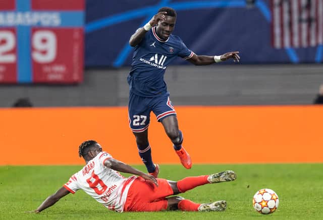 <p>Amadou Haidara of RB Leipzig - could he join United? Credit: Getty Images</p>