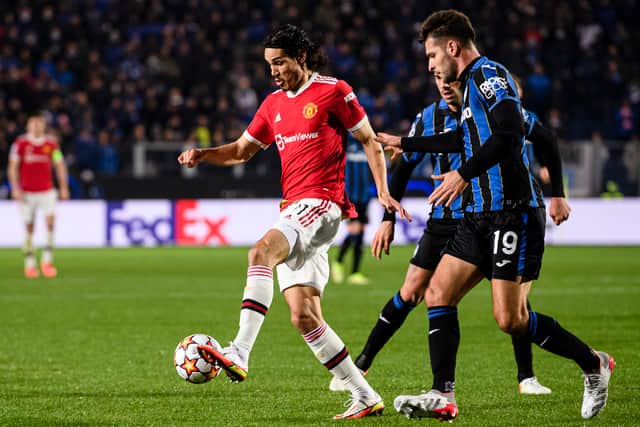 Cavani has been absent for almost two months for United. Credit: Getty.